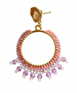 Alternative view of AUTOUR DU SOLEIL - AELYA : Full rose et oxyde de zirconium