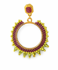 Alternative view of AUTOUR DU SOLEIL - ASTRIA : Violet et citron vert