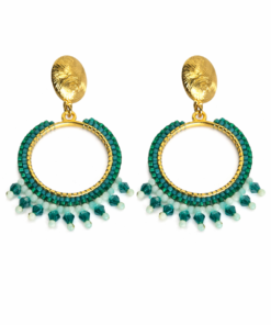 AUTOUR DU SOLEIL - AELYA : Full vert / mini amazonite