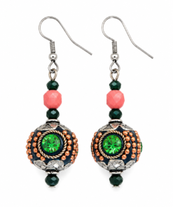 VOYAGE, VOYAGE : Cachemire vert et rose